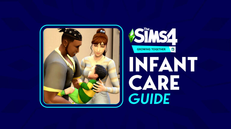 Taking care of Infants in The Sims 4 Growing Together