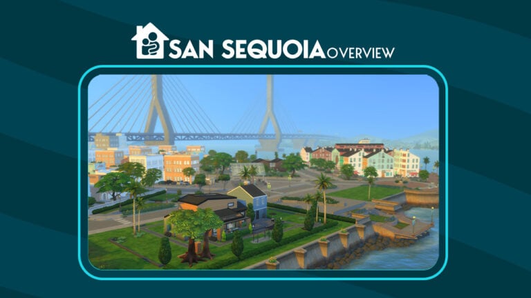 The Sims 4 Growing Together: World Overview