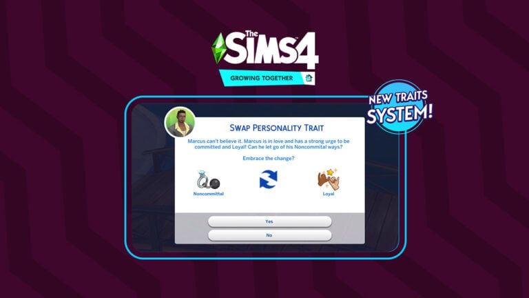 The Sims 4 Growing Together: Personality Changes