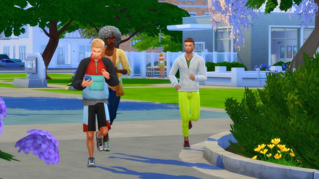 Growing Together, Sims Jogging