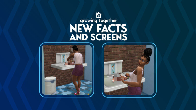 The Sims 4 Growing Together: New Screens and Info!