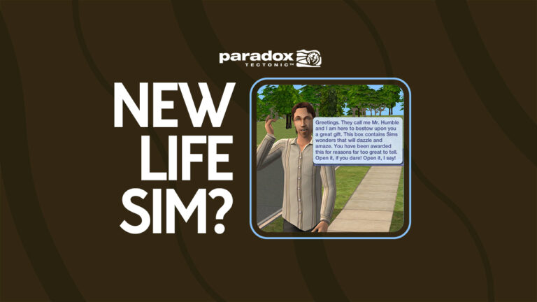 Paradox Tectonic and Rod Humble Set to Unveil a Potential Competitor to The Sims