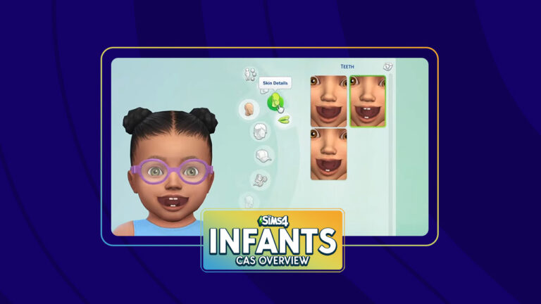 The Sims 4: All About Infants in CAS