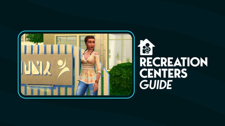 The Sims 4 Growing Together: The Fundamentals of Recreation Centers