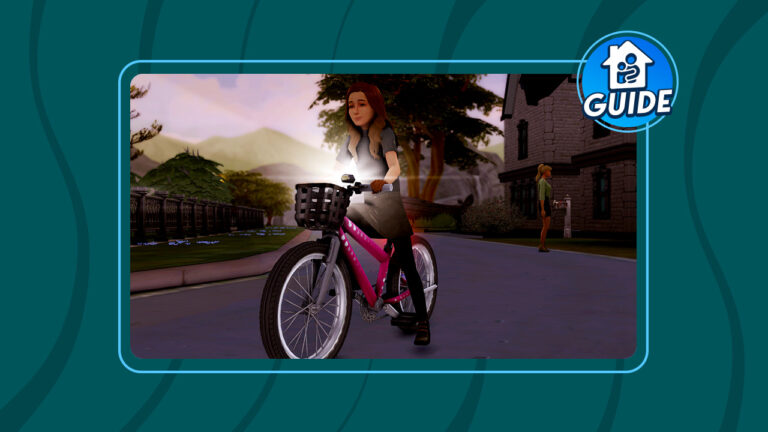 The Sims 4 Growing Together: Learning To Ride a Bike