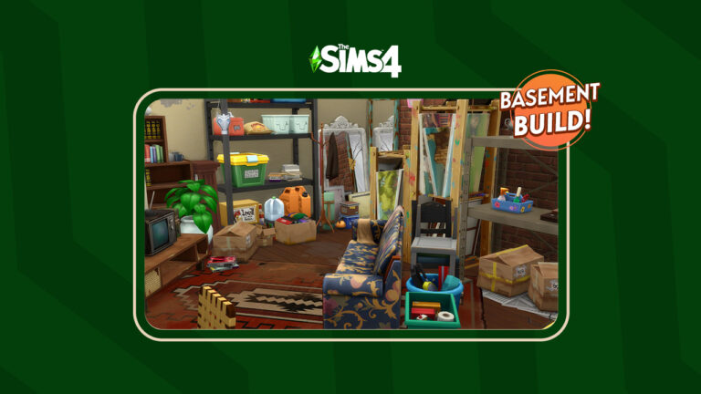 The Sims 4 Basement Treasures: Building A Cluttered Basement