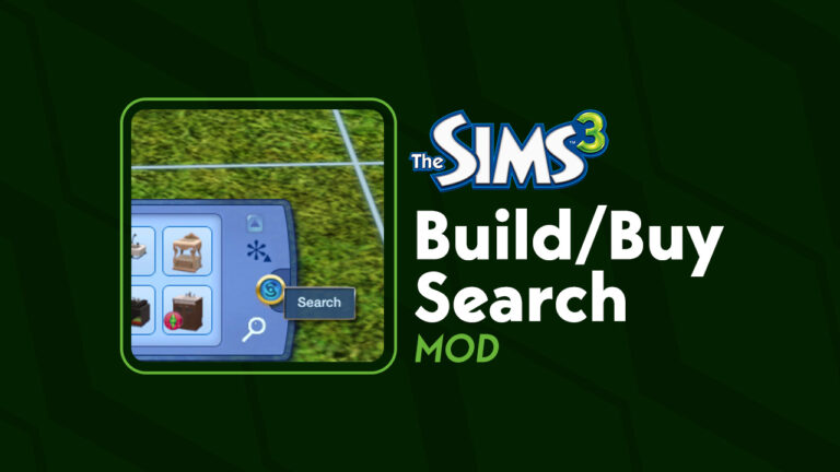 The Sims 3 Mods: Build/Buy Search Mod Overview