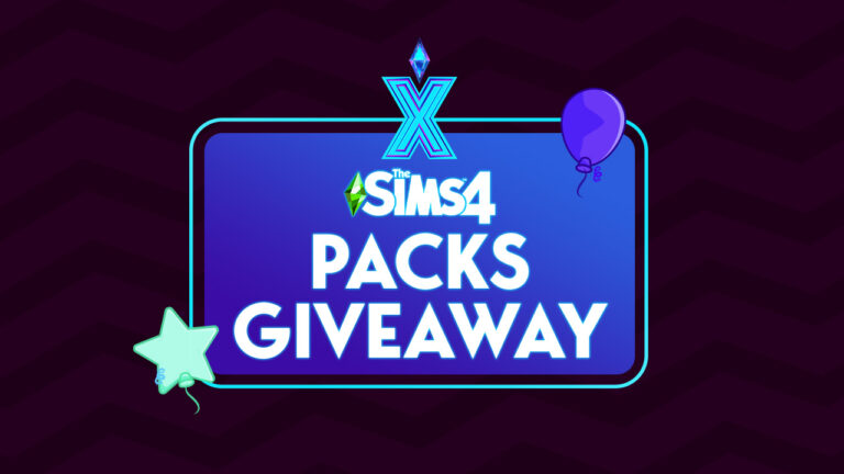 Celebrate the Decade: Win 10 copies of The Sims 4 Packs!