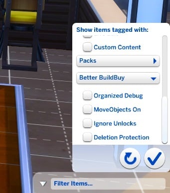 Mod The Sims - Unlock All Build/Buy Content Cheat Add-on