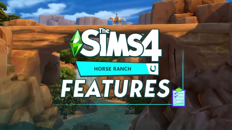 Discover Lively Sims 4 Horse Ranch Features!