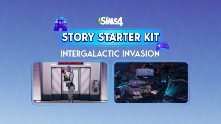 Sims 4 Story Starter Kit: Intergalactic Invasion