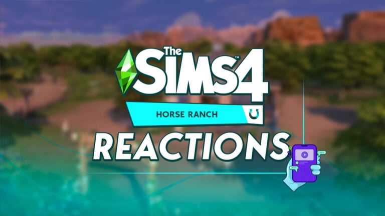 Community Focus: The Sims 4 Horses Reactions