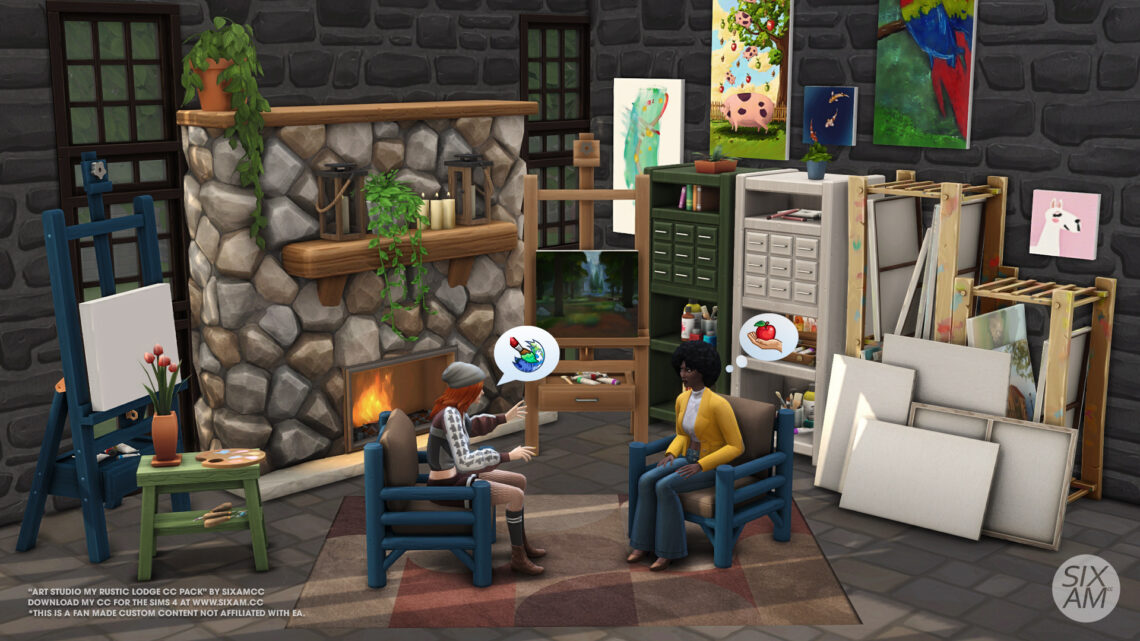 The Sims 4 Artist CC Pack Review