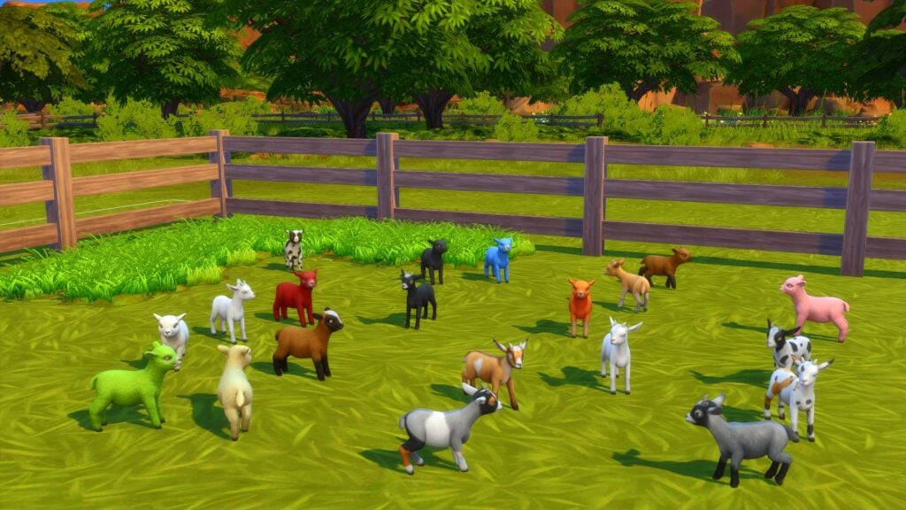 How to get goats and sheep in The Sims 4 Horse Ranch Expansion - Dot Esports