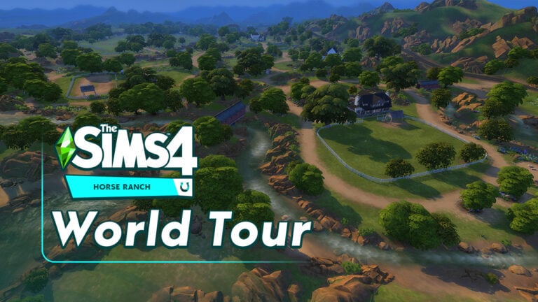 The Sims 4 Horse Ranch: World Overview