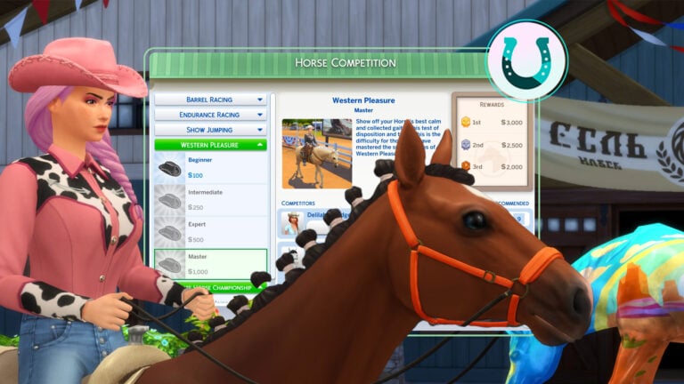 The Sims 4 Horse Competitions: The Best of Horsemanship!