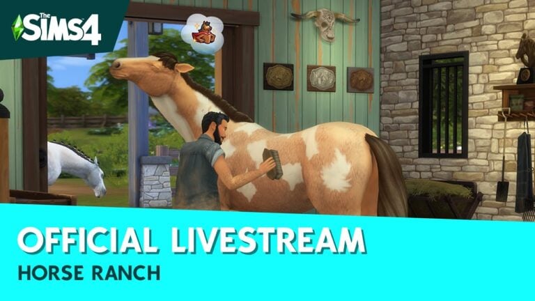 REPLAY: The Sims 4 Horse Ranch Livestream