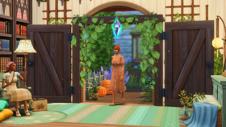 Making the Cottagecore Doorway of your Dreams with this Sims 4 Tutorial