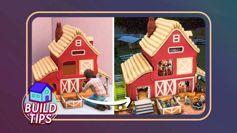 Converting this Sims 4 Dollhouse into a Fun Kid’s Clubhouse