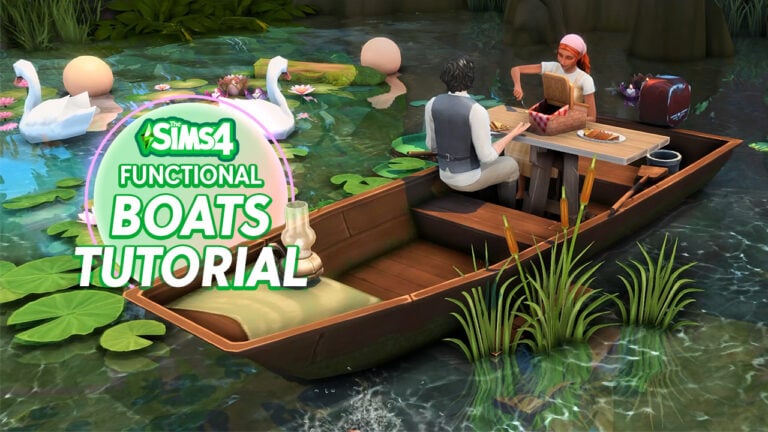 Make Functional Boats in The Sims 4 with this Innovative Build Hack