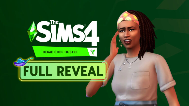 Countdown to the reveal of The Sims 4 Home Chef Hustle