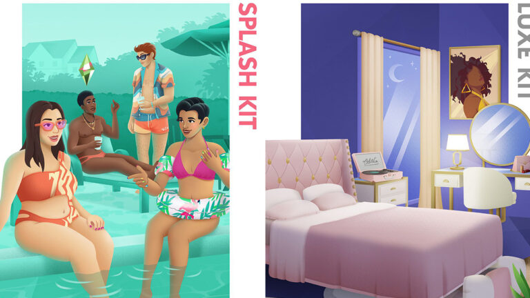 The Sims 4 Kits Cover Leak: Poolside Splash and Modern Luxe