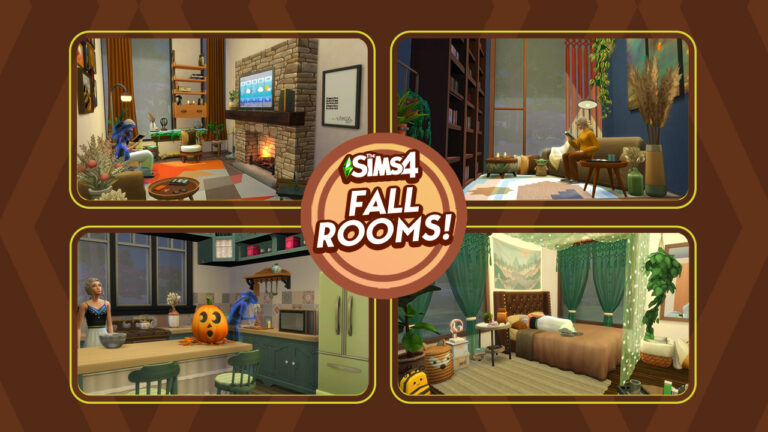 Sims 4 Autumn Rooms