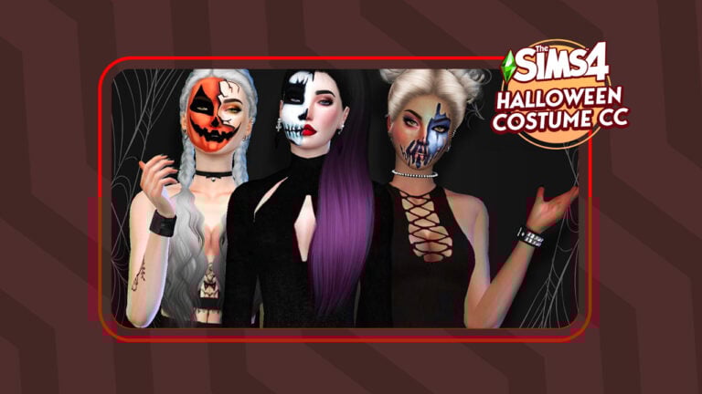 Sims 4 Halloween Costume CC