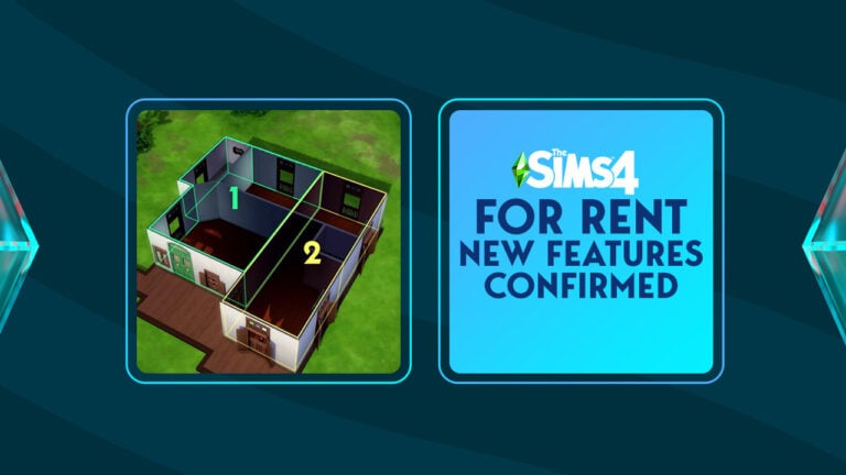 Sims 4 For rent