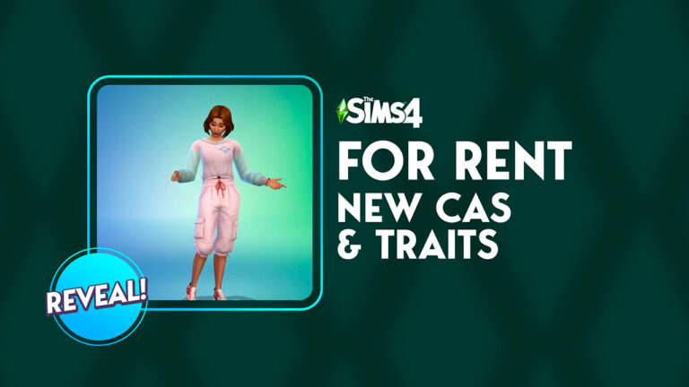 Sims 4 for rent CAS