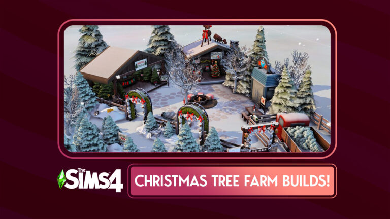 Sims 4 Christmas builds