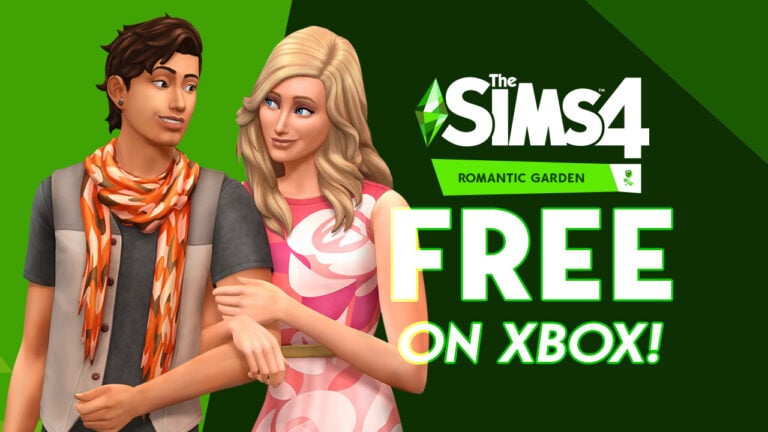 Get The Sims 4 Romantic Garden for FREE on Xbox!