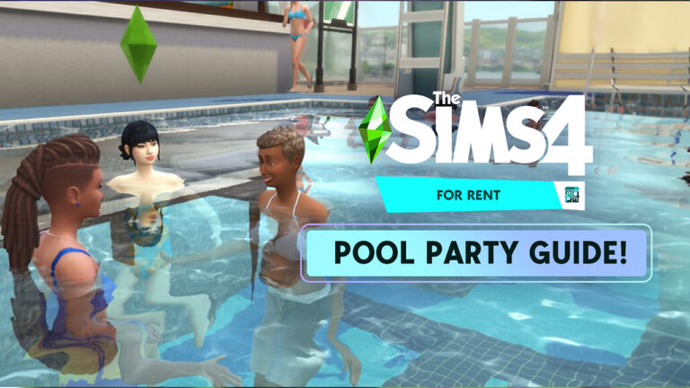 Sims 4 For Rent Pool Party