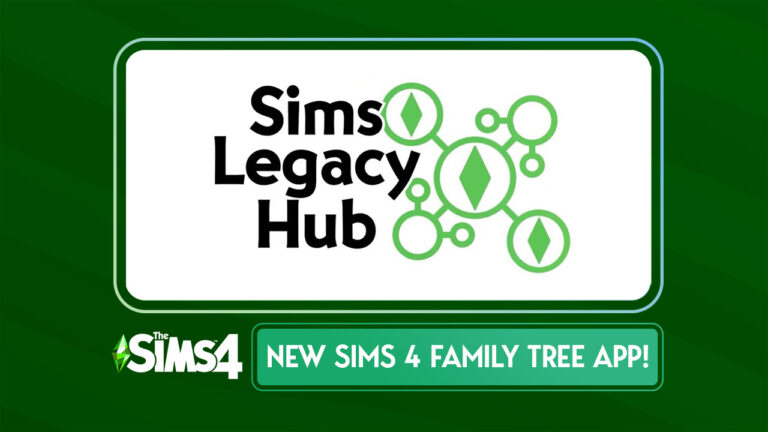 Sims 4 Family Tree App