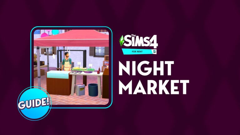 Sims 4 Night Market