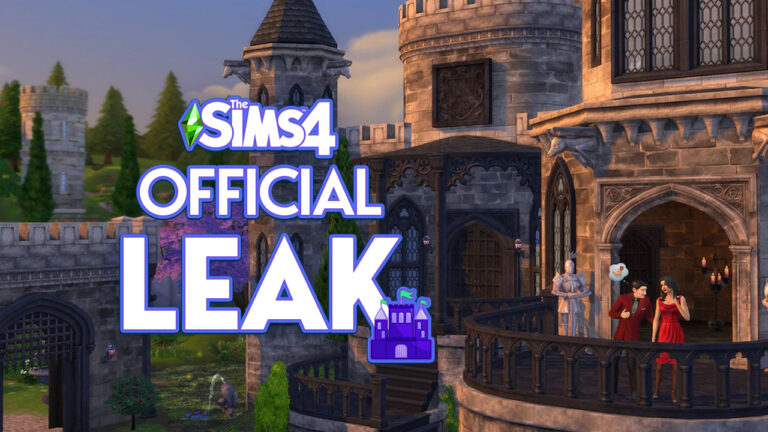 OFFICIAL LEAK: The Sims 4 Castle Estate Kit