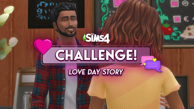 Sims Community Challenge: Sims 4 Romantic Love Day Story