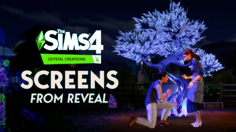 Spot Hidden Gems in The Sims 4 Crystal Creations Trailer
