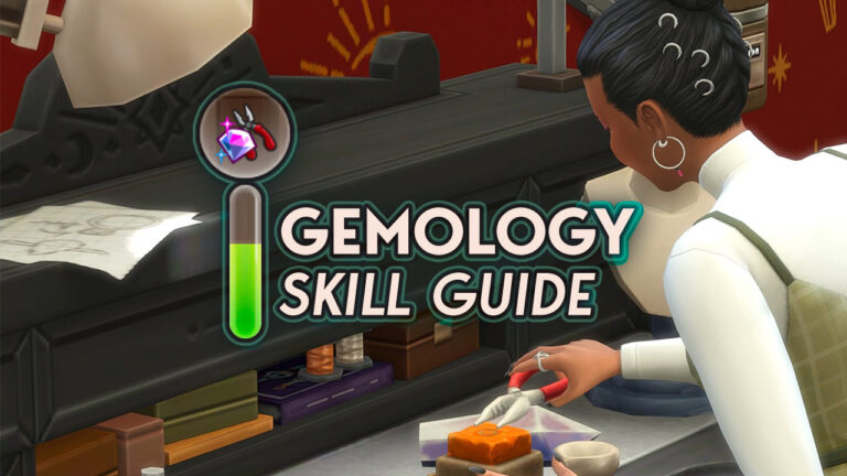 The Sims 4 Gemology Skill Guide: Master Gem Cutting!