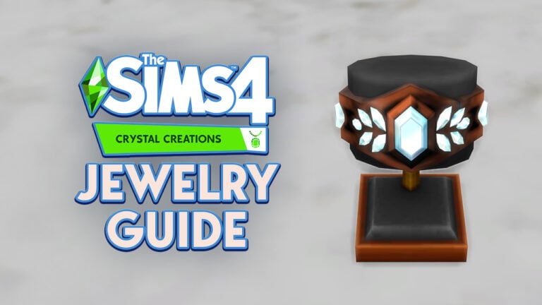The Sims 4 Crystal Creations: All Jewellery with Gorgeous Previews!