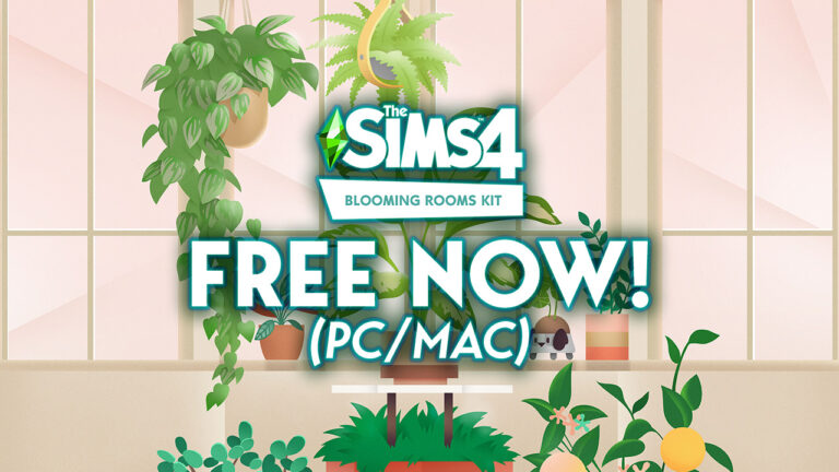 The Sims 4 Blooming Room Kit is now FREE!