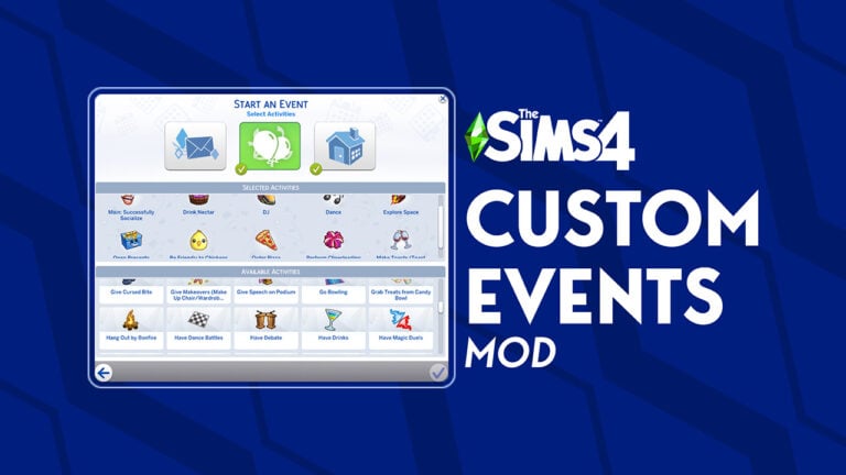 Create Custom Events in The Sims 4 with this Mod!