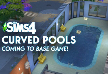 Sims 4 Curved Pools
