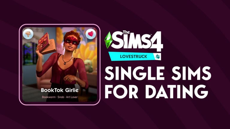 Create Households for The Sims 4 Lovestruck Dating App!