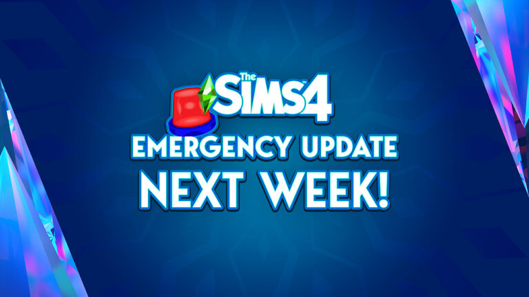 New Sims 4 Emergency Patch Coming Next Week!