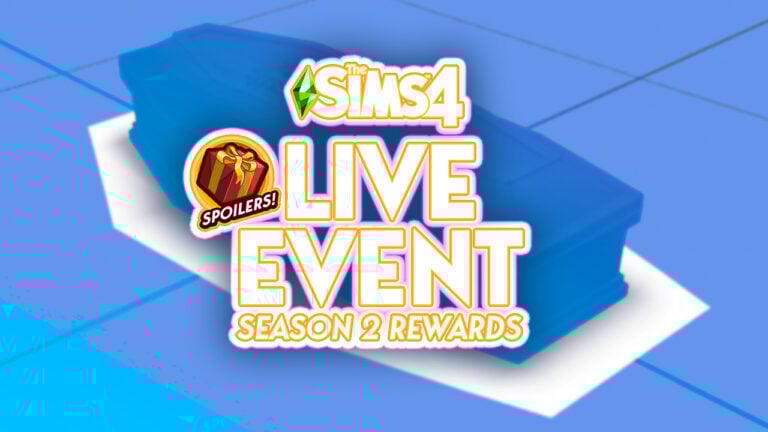 SPOILERS: Reward Features of The Sims 4 Live Event (Season 2)