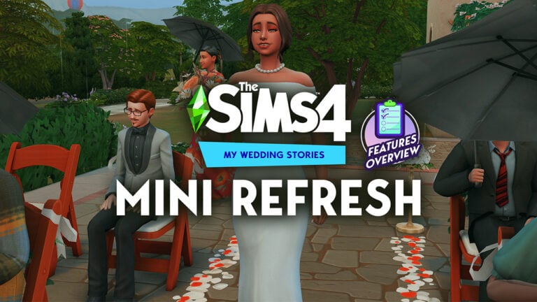 The Sims 4 My Wedding Stories Got A Mini Refresh! (Patch Fixes)