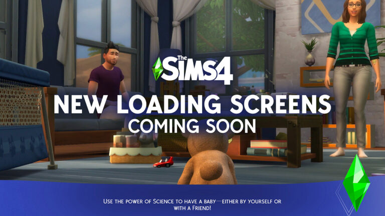 The Sims 4 Loading Screens Are Getting Refreshed