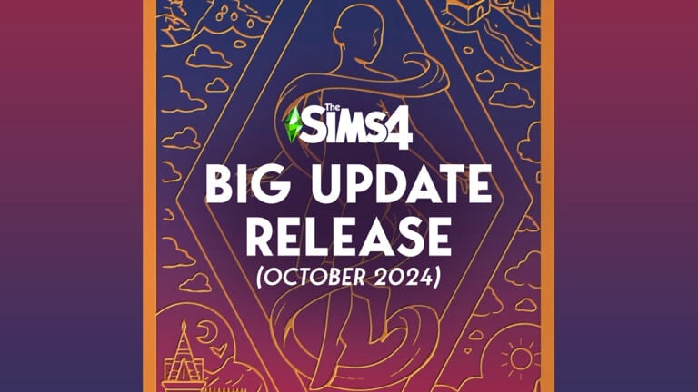 Big The Sims 4 Update Scheduled For October 22nd!