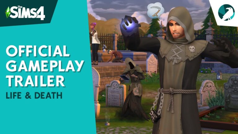 Watch The Sims 4 Life & Death Gameplay Trailer!